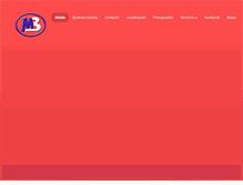 Tablet Screenshot of mudanzasdelbarco.net